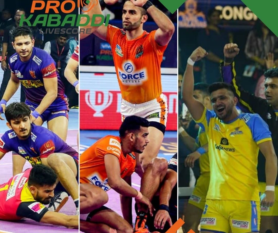 जानिए सभी PKL टीमों के Updated Tackle Points  