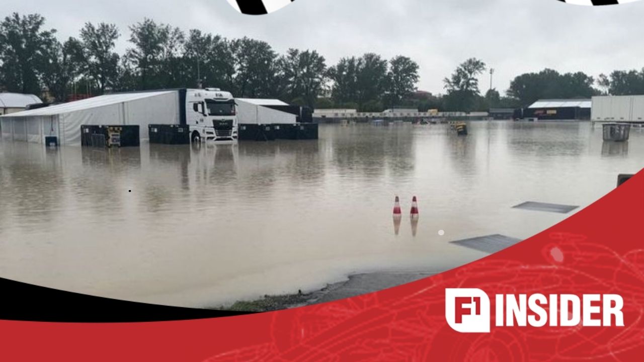 भारी बारिश के कारण F1 Imola Paddock को खाली कराया गया  