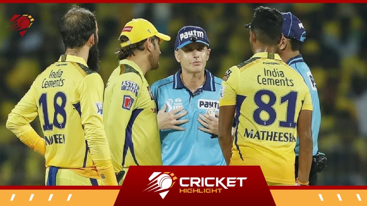 MS Dhoni Controversy: एमएस धोनी ने अंपायर से बहस क्यों की?   MS Dhoni Controversy: एमएस धोनी ने अंपायर से बहस क्यों की?