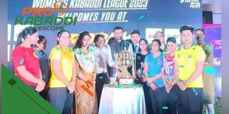 इंदौर में Women's Kabaddi League Trophy का हुआ अनावरण  