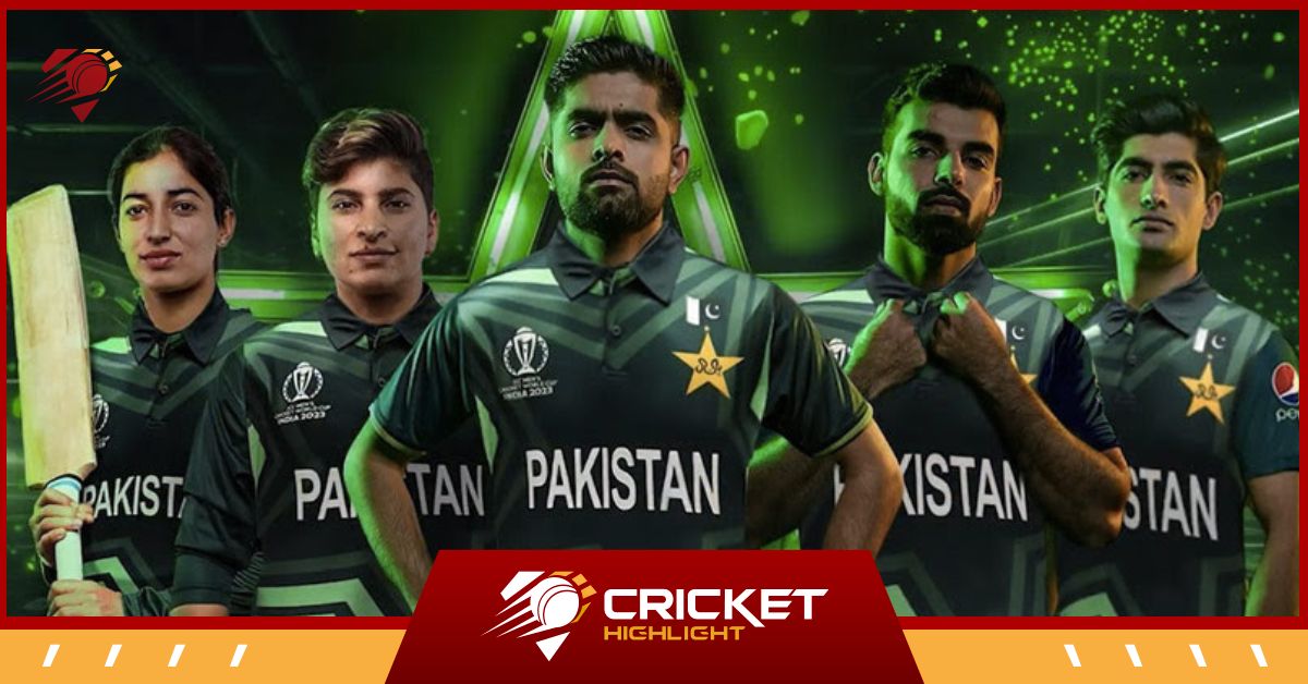 Pakistan Team की Jersey लॉन्च, जर्सी पर लिखा इंडिया का नाम  