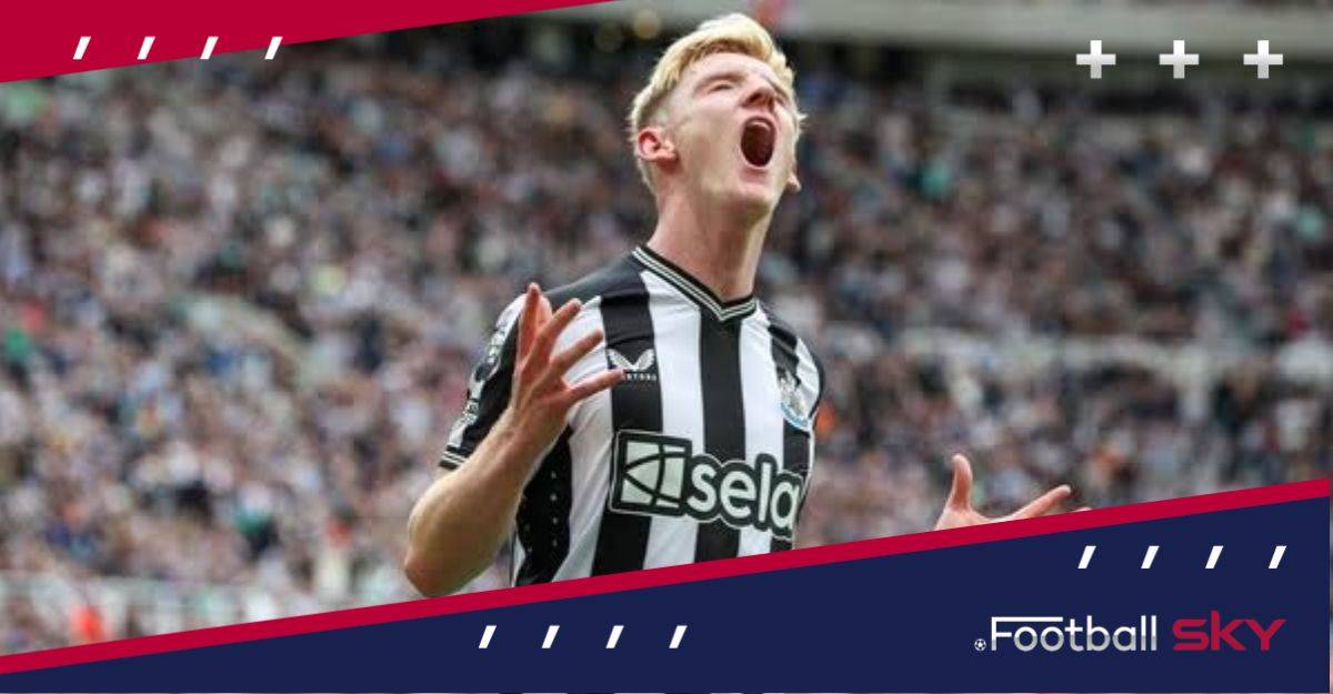 एंथोनी गॉर्डन बने न्यू कैसल के नए गोल स्कोरर  