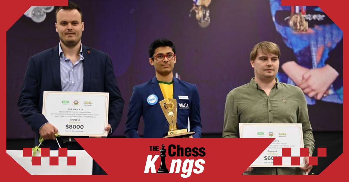 GM लियोन ल्यूक मेंडोंका बने Baku Open 2023 के विजेता  