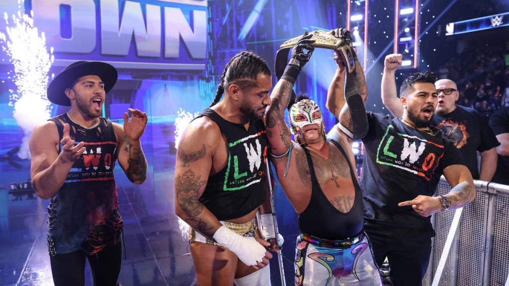 The New United States Champion Rey Mysterio breaks silence  