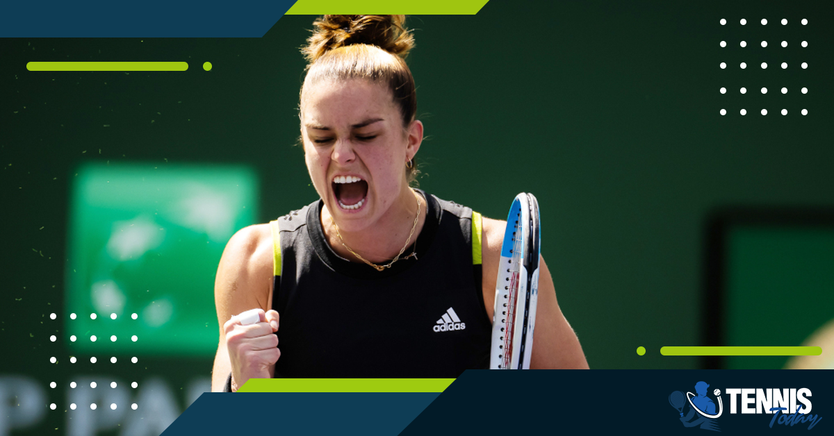 Indian Wells 2023 : Maria Sakkari ने Angelina Kalinina को हराकर लगातार दूसरी जीत दर्ज की  