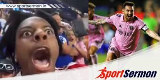 IshowSpeed reaction to Lionel Messi’s stoppage time assist  