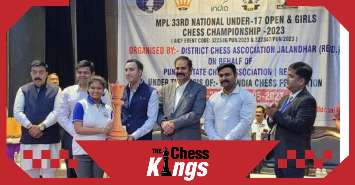 U-17 राष्ट्रीय शतरंज चैंपियनशिप में मृतिका मलिक का जलवा  
