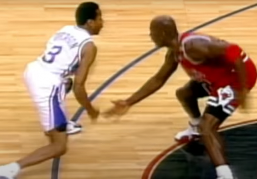 Iverson recalls the moment he embarrassed Jordan in a match  