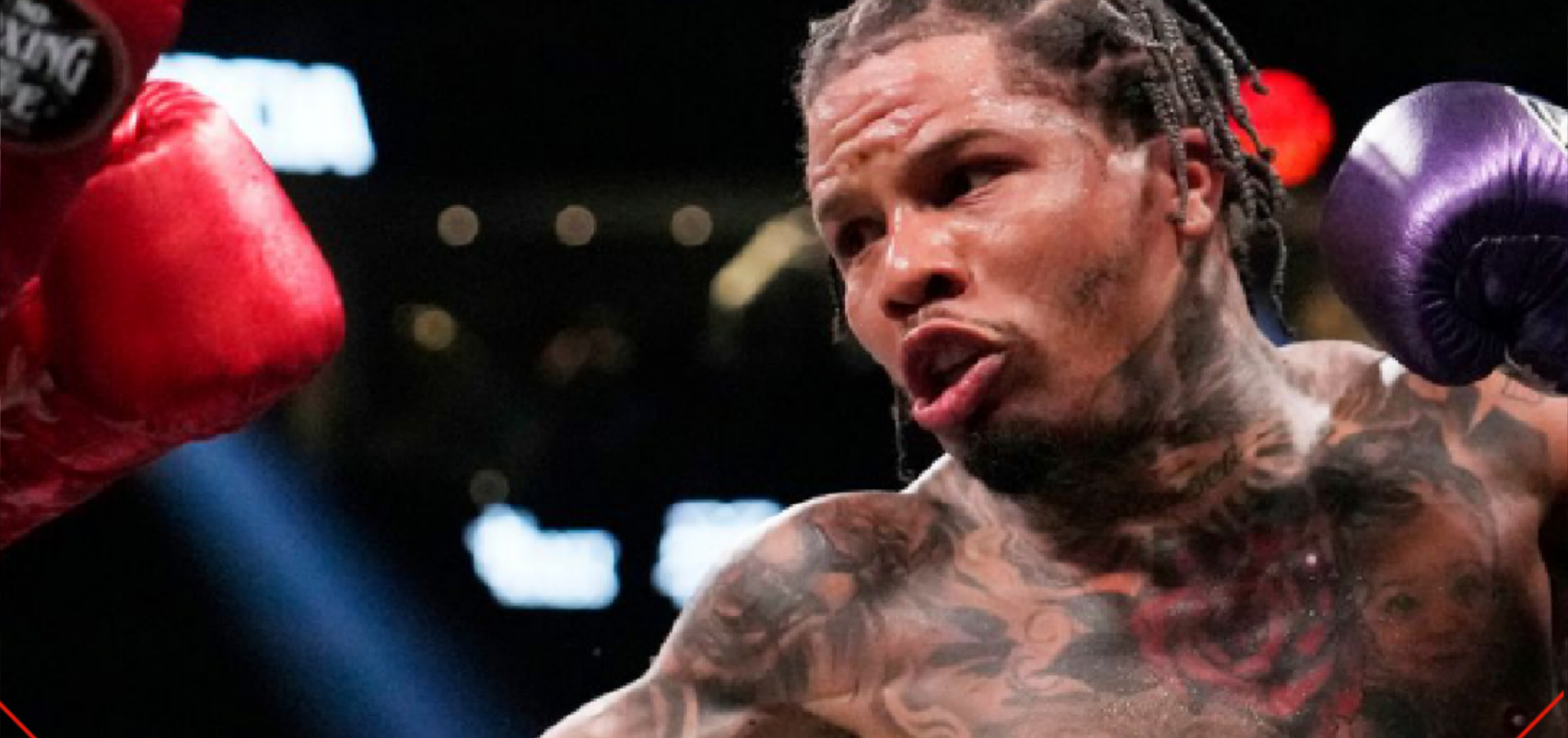 Davis ने Garcia को दिया बड़े वजन का शॉट  