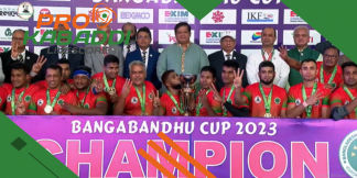 लगातार तीसरी बार Bangabandhu Cup 2023 का Winner बना बांग्लादेश  