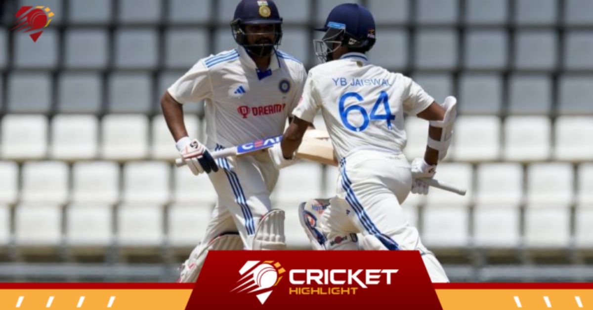 WI vs IND Test: रोहित-यशस्वी ने तोड़ा 25 साल पुराना रिकॉर्ड   WI vs IND Test: रोहित-यशस्वी ने तोड़ा 25 साल पुराना रिकॉर्ड