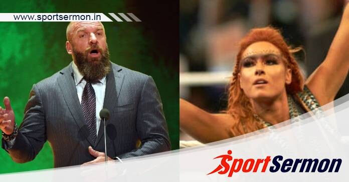 Triple H faces backlash for taking a dig at Becky Lynch   Triple H faces backlash for taking a dig at Becky Lynch