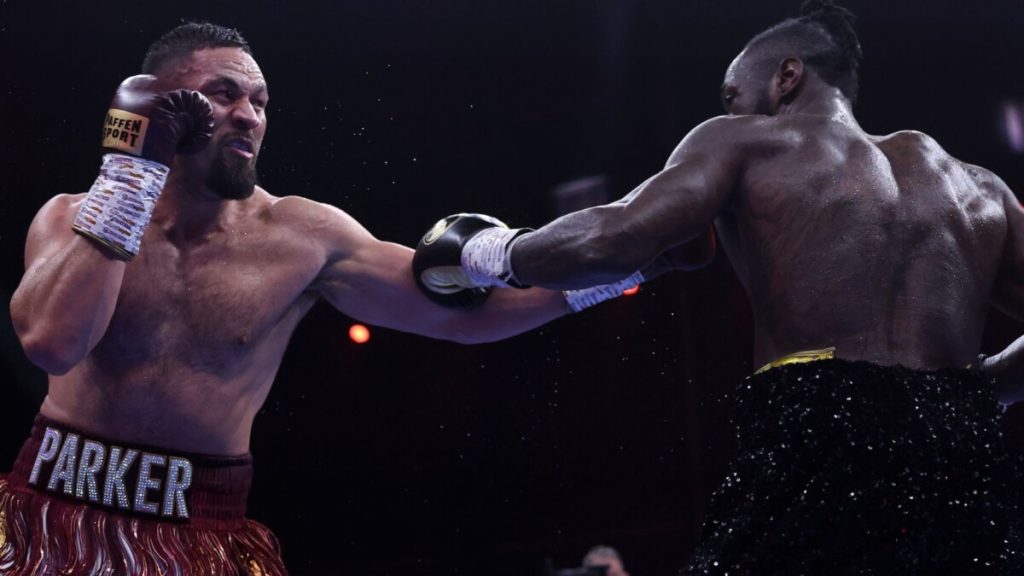 Joseph Parker wins a dominating bout against Deontay Wilder  