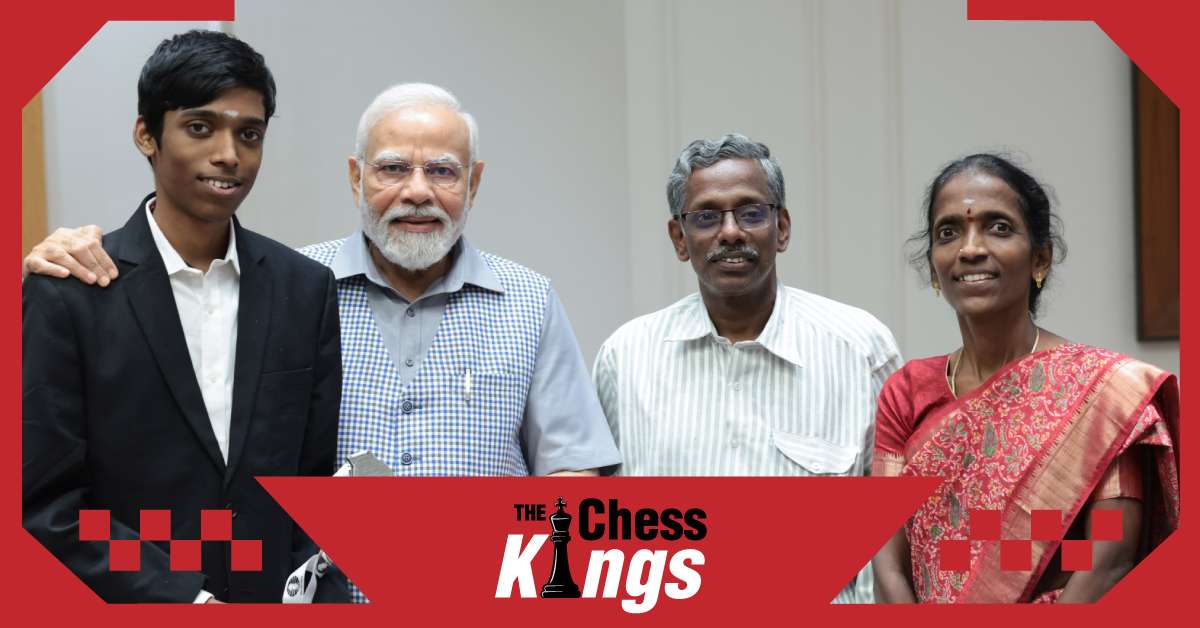 PM Modi meets Praggnanandhaa 'आप जुनून और दृढ़ता का प्रतीक'  