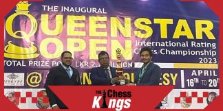 IM राहुल वी एस ने जीता Queenstar ब्लिट्ज रेटिंग ओपन 2023  