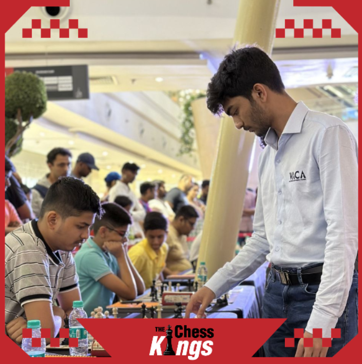 गुकेश ने 21 खिलाड़ियों के खिलाफ खेला Simul चैलेंज   गुकेश ने 21 खिलाड़ियों के खिलाफ खेला Simul चैलेंज