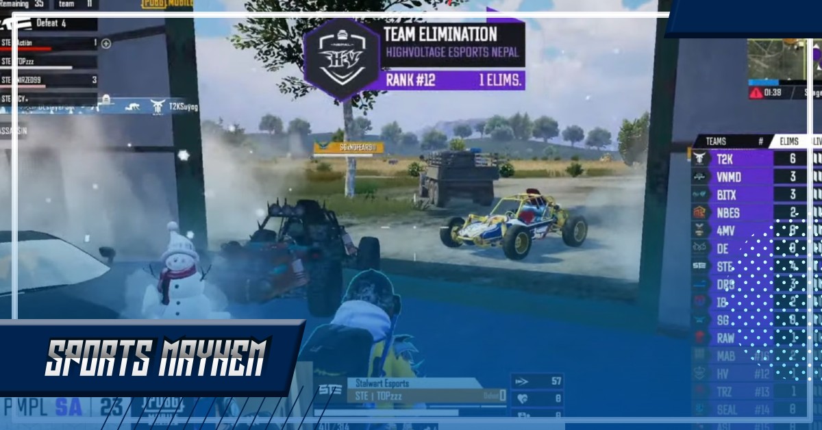 PMPL साउथ एशिया: दूसरे हफ्ते के पहले दिन T2K Esports शीर्ष पर  