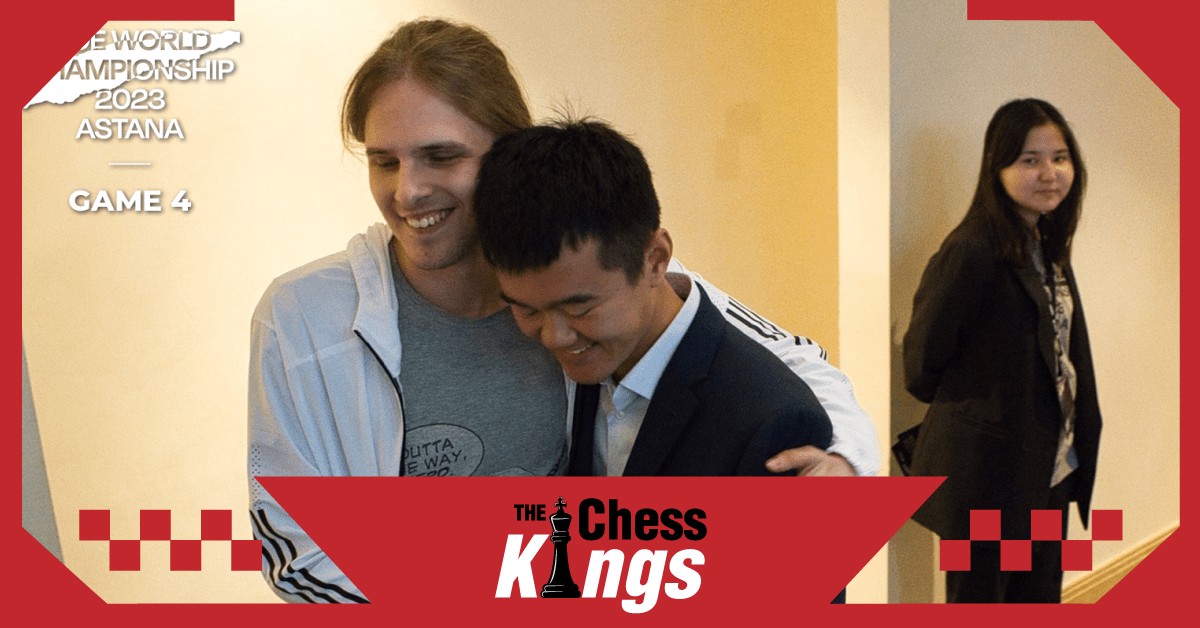 विश्व चैंपियनशिप की चौथी गेम जीतकर डिंग ने किया स्कोर बराबर  