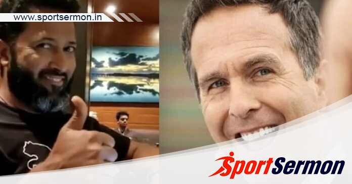 Wasim Jaffer trolls former England skipper Michael Vaughan  