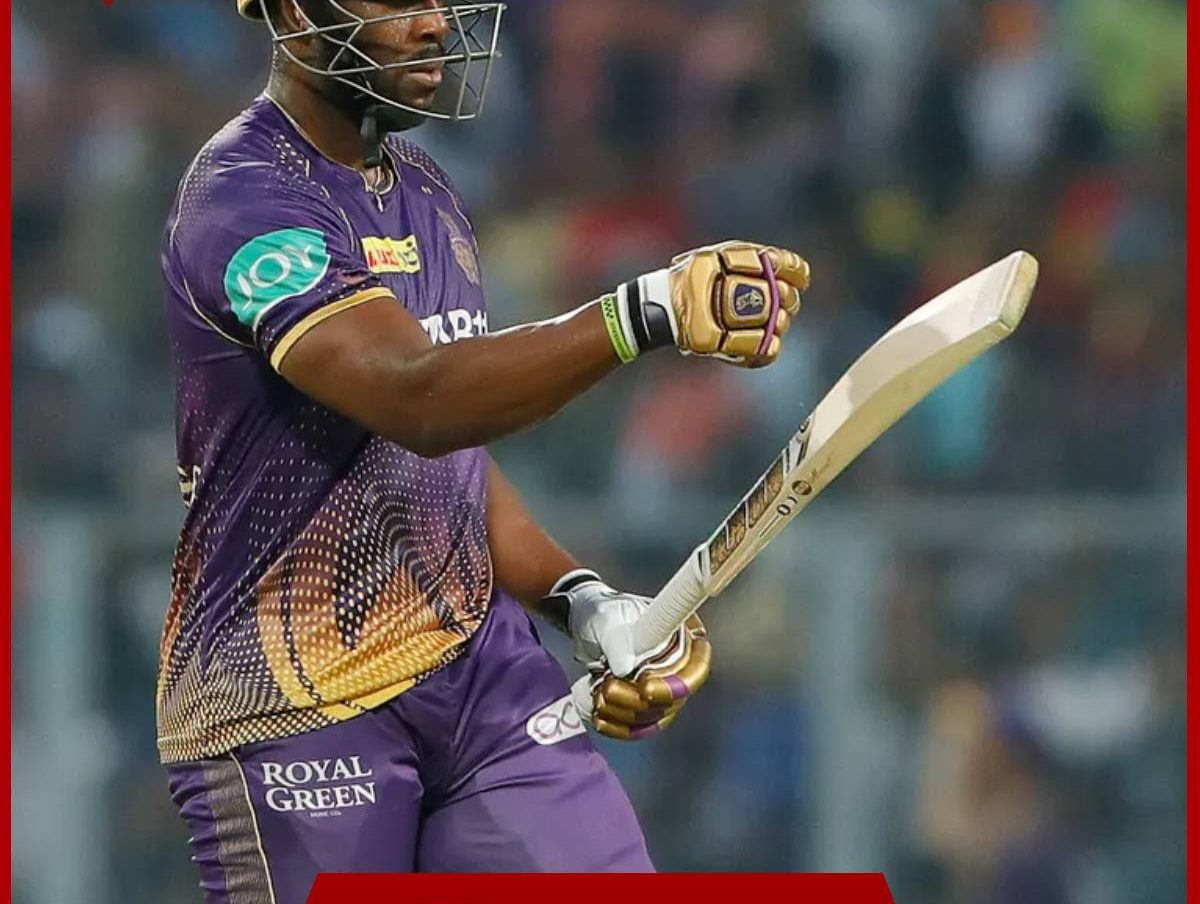 SRH vs KKR: 600 टी20 छक्के लगाने वाले तीसरे बल्लेबाज बनें रसेल  