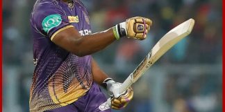 SRH vs KKR: 600 टी20 छक्के लगाने वाले तीसरे बल्लेबाज बनें रसेल  