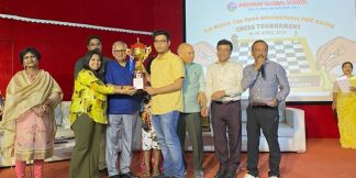 Matrix Cup Rating Open 2024 में चला Aronyak Ghosh का जादू  