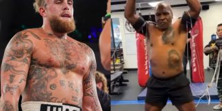 Jake Paul admits getting nervous after watching Tyson's training  