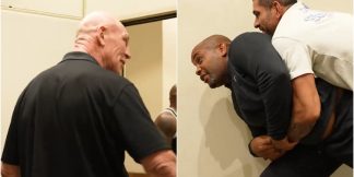 Watch How Alex Pereira Manhandles DC Before Being Stopped by Security  