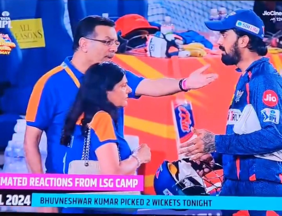 Sanjeev Goenka Scolds KL Rahul Publicly, Faces Criticism on SM  