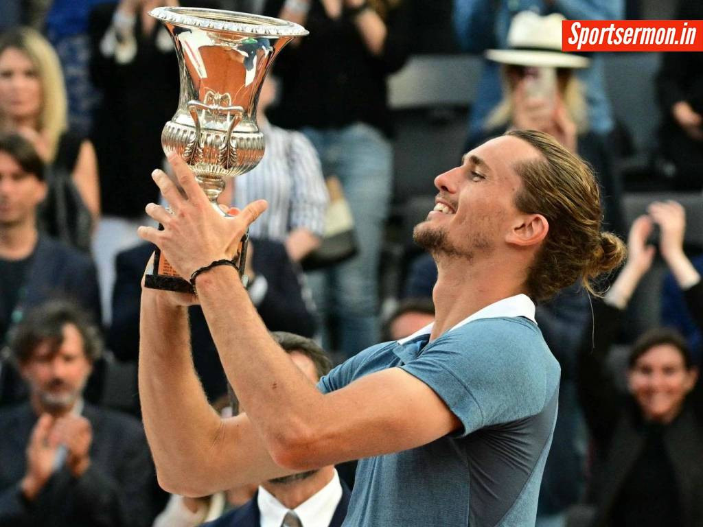 2024 Italian Open Title: ज्वेरेव ने जीता इटालियन ओपन खिताब  