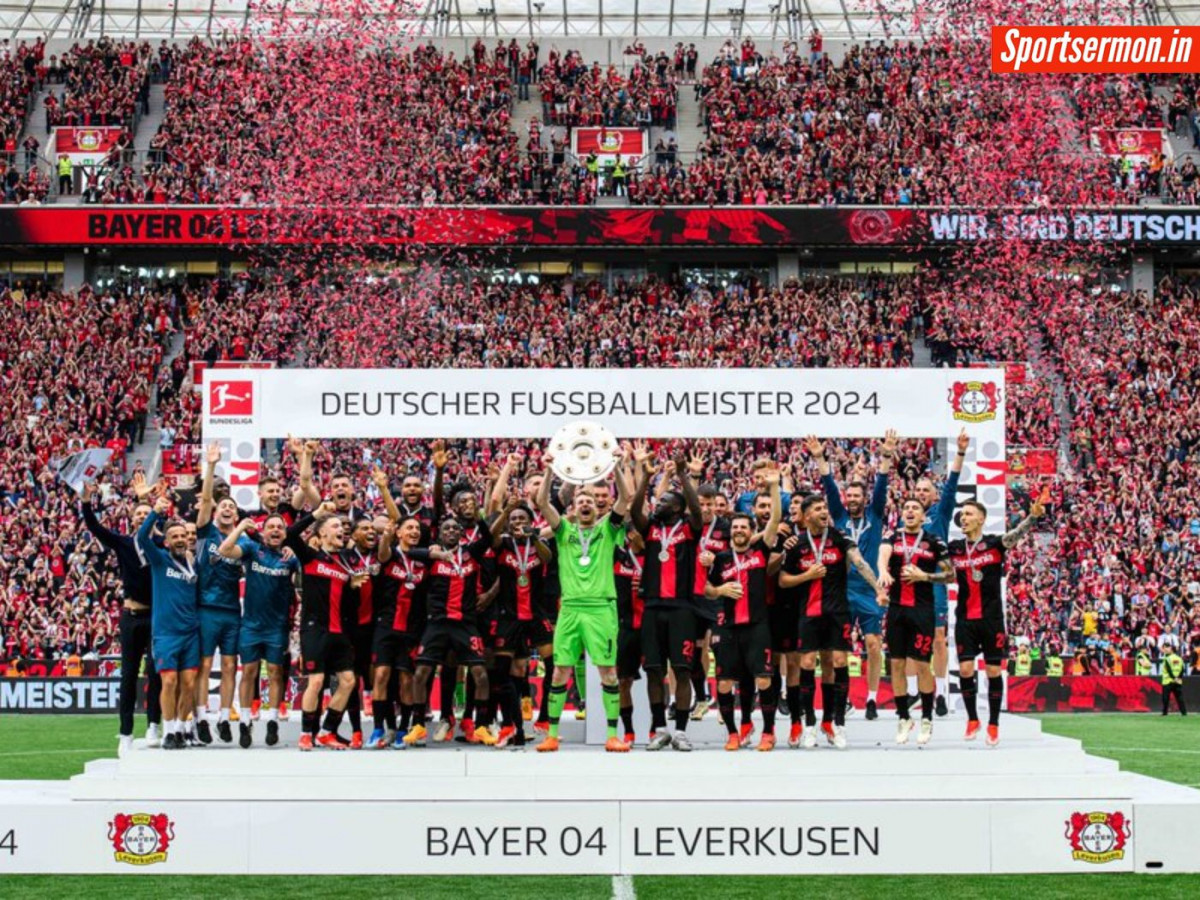 Bayer Leverkusen ने रचा इतिहास, ऐसा करने वाली बनी पहली टीम   Bayer Leverkusen ने रचा इतिहास, ऐसा करने वाली बनी पहली टीम