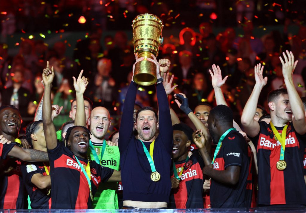Bayer Leverkusen complete domestic double with DFB-Pokal title  