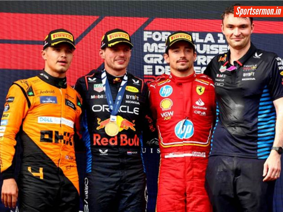 Emilia Romagna GP में चमके मैक्स वेरस्टैपेन, यहां देखें फुल रिजल्ट  