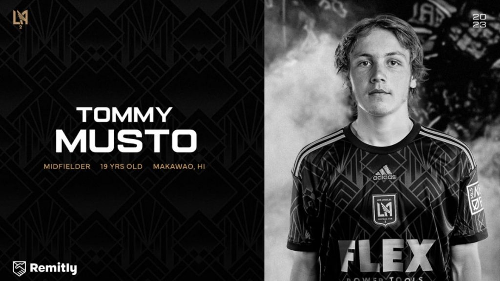 LAFC Unveils Rising Star: Tommy Musto Signs Midfield Deal  