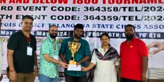 मार्वेल ओपन प्रतियोगिता में चमके भरत रेड्डी, हासिल किया पहला स्थान  