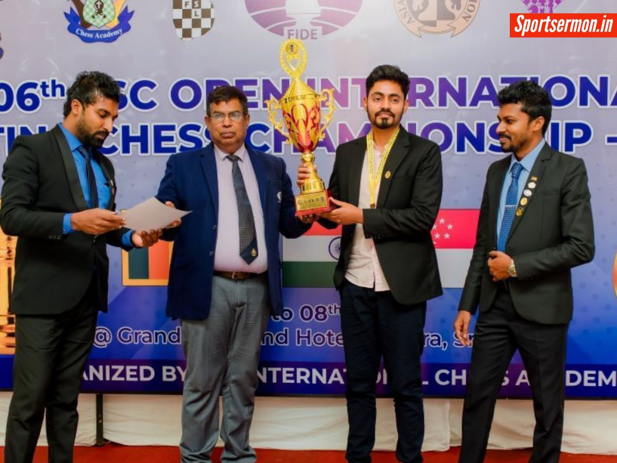 SSC Rating Open 2024 में चमके कुमार गौरव, जीत ली ट्रॉफी  