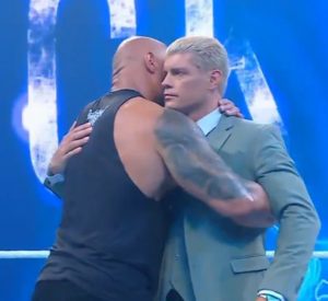 Cody Rhodes' reaction to The Rock taking his WrestleMania match was unscripted  