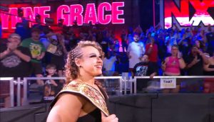 TNA Champion Jordynne Grace challenges the NXT Women's Champion  