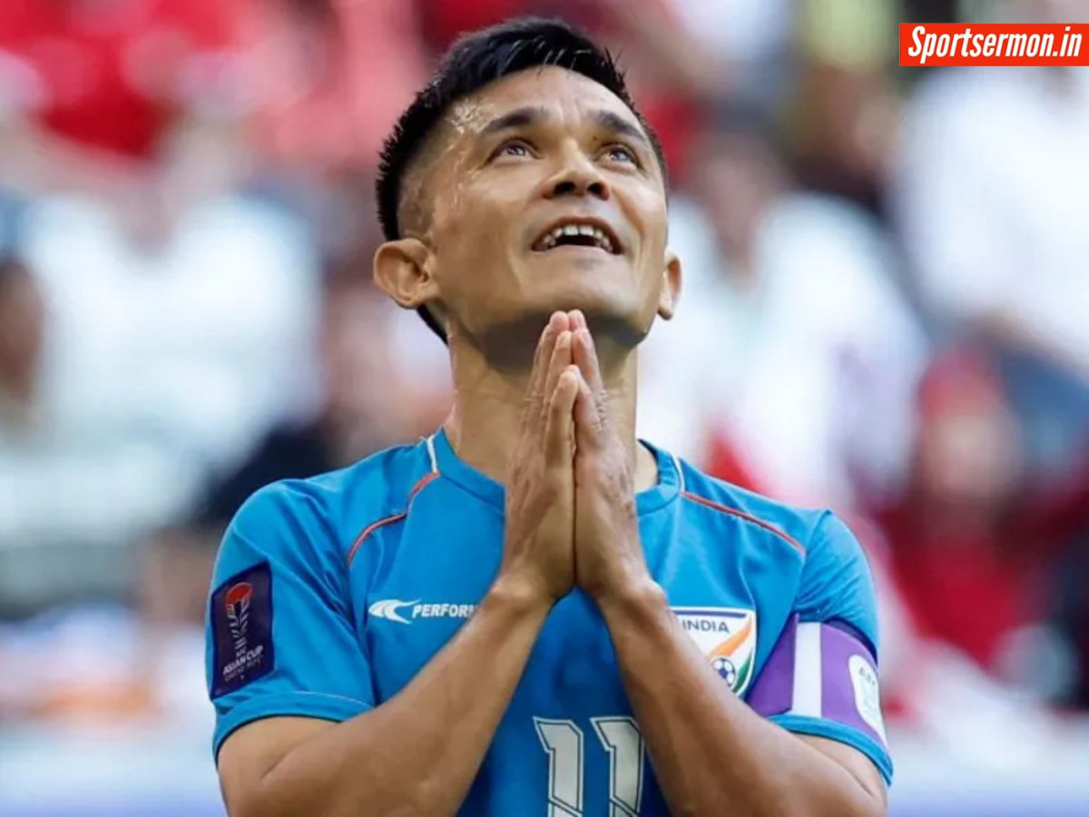 9 मिनट 51 सेकेंड में सुनील छेत्री ने कर दी सन्यास की घोषणा, जानें क्या-क्या कहा  