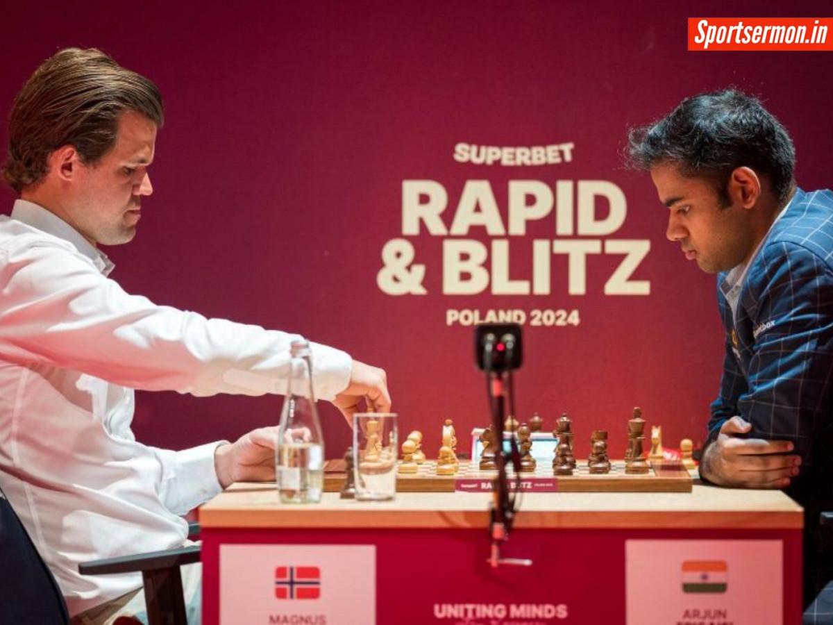 Superbet Rapid 2024 R1-3 में अर्जुन ने कालर्सन को दी पटखनी  