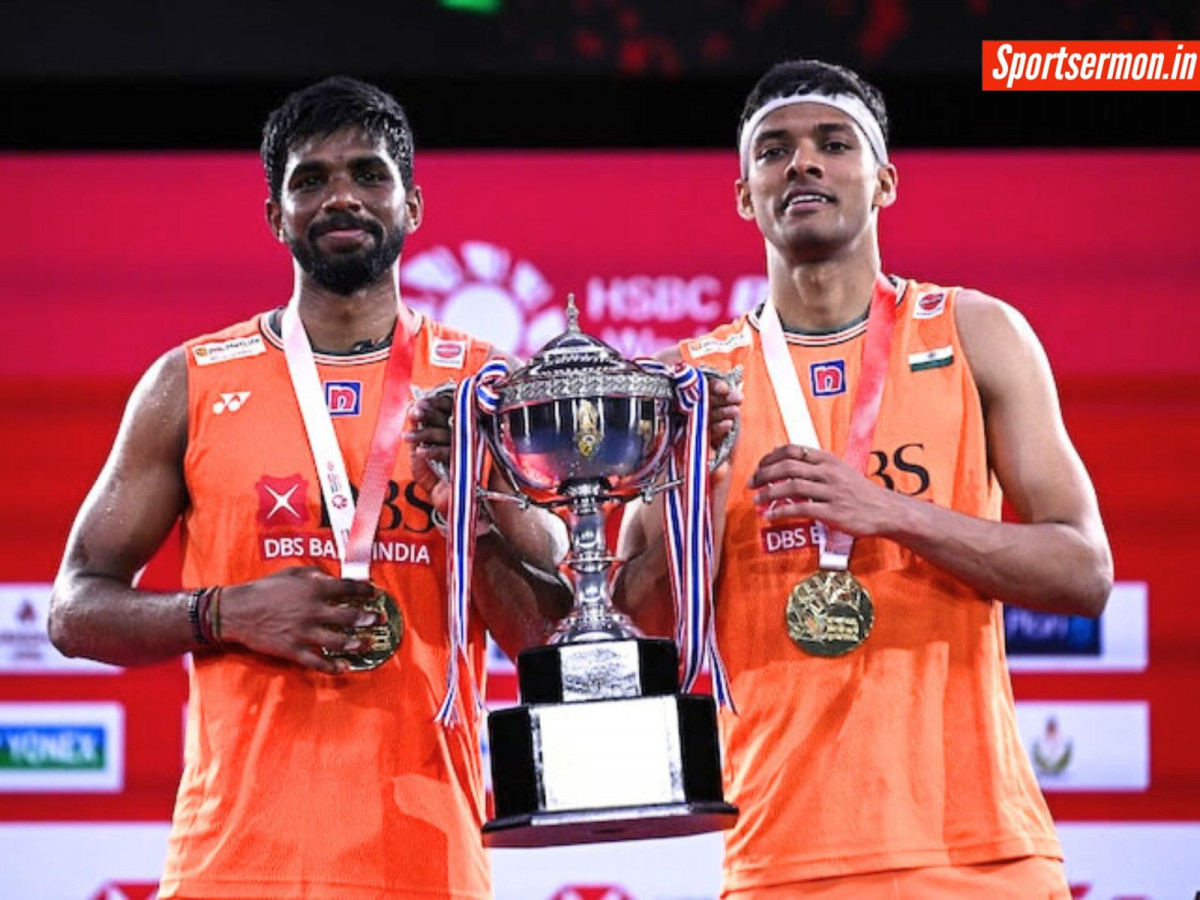 Satwik-Chirag की जोड़ी ने रचा इतिहास, जीता Thailand Open 2024 का खिताब   Satwik-Chirag की जोड़ी ने रचा इतिहास, जीता Thailand Open 2024 का खिताब