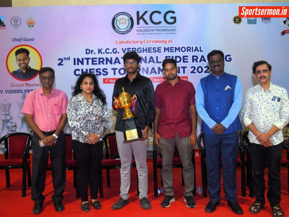 केसीजी वर्गीज प्रतियोगिता के विजेता बना ये खिलाड़ी, मिली इतनी पुरस्कार राशि  