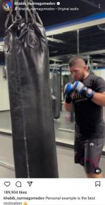 Khabib shares training footage amid McGregor's callout for him  
