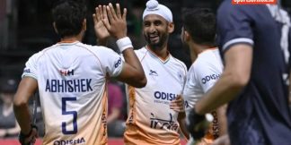 FIH Pro League 2023/24 : भारतीय पुरुष हॉकी टीम ने अर्जेंटीना को 5-4 से हराया  