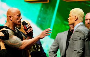 Cody Rhodes' reaction to The Rock taking his WrestleMania match was unscripted  