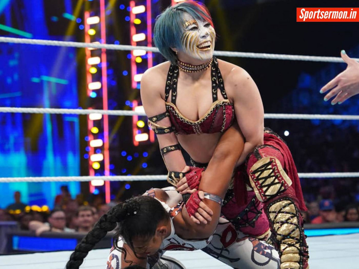 Why did Asuka pulled out from Queen of the Ring Tournament?  