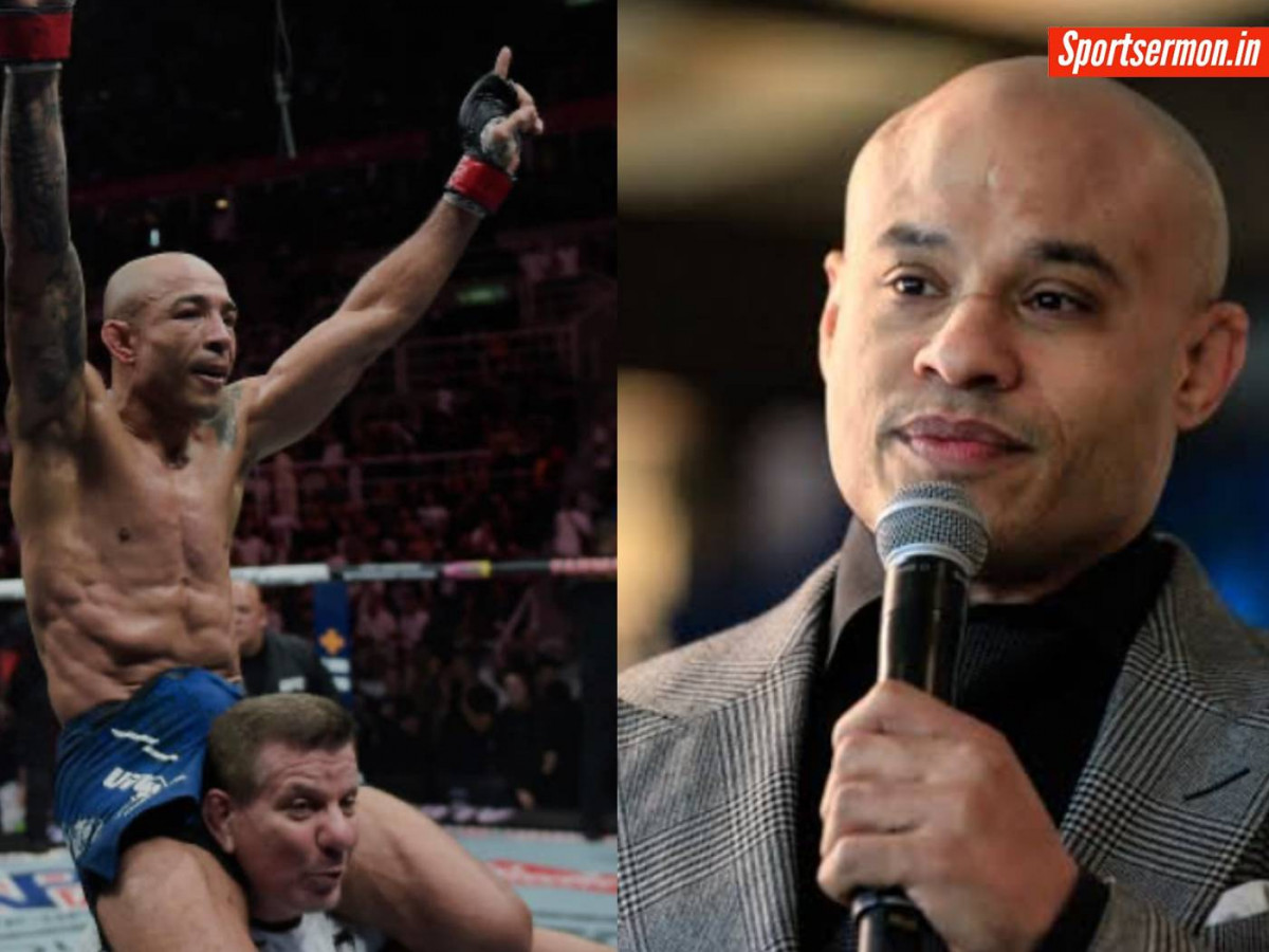 Abdelaziz's one word reaction to Jose Aldo's comeback win  