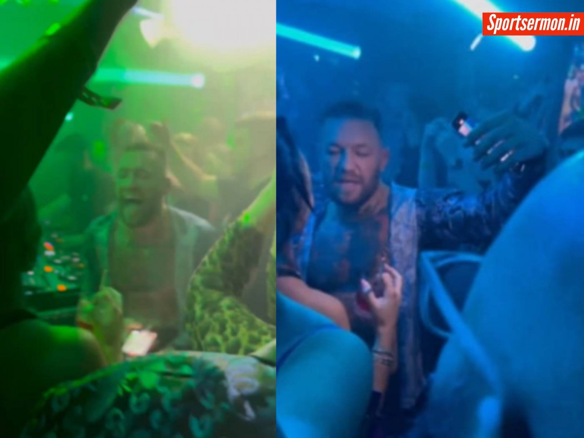 Conor McGregor seen consuming alcohol just weeks before his UFC return fight  