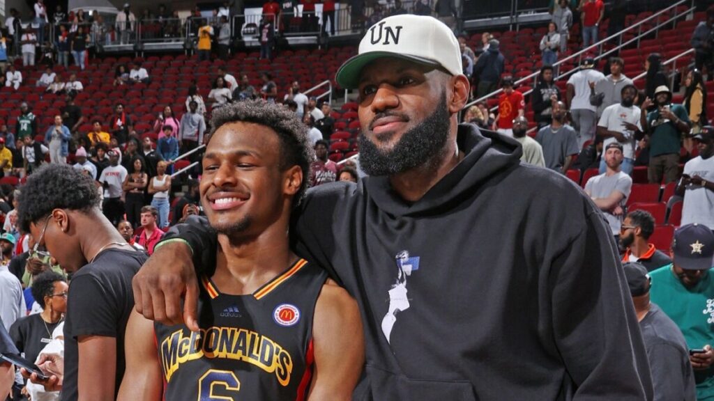 Bronny James Drafted by Lakers, Poised to Make NBA History with LeBron  