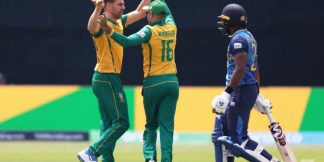 WC 2024 Highlights: नोर्टजे की घातक गेंदबाजी, SA ने SL को 6 विकेट से हराया  